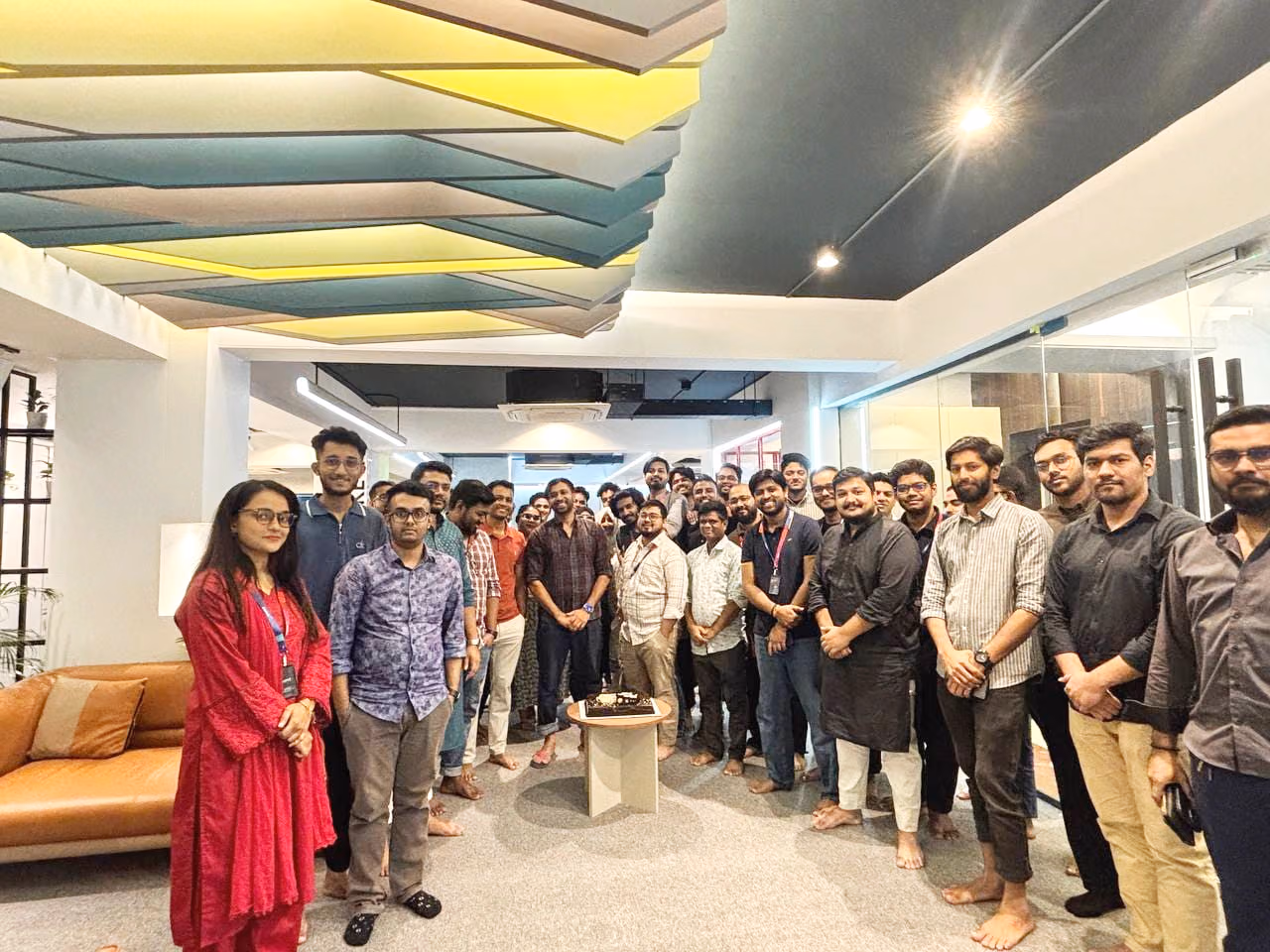 The full IMPIT team together at the Dhaka office
